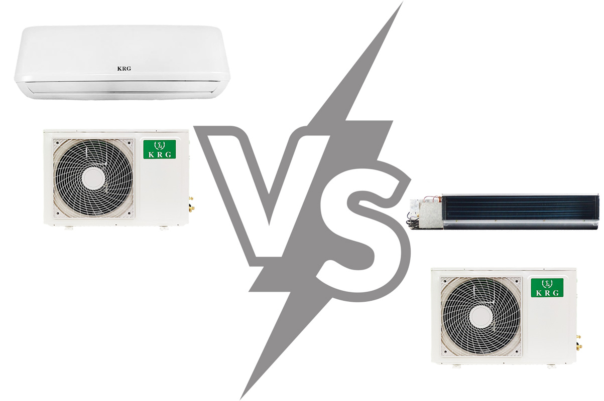 Should you go with a wall-mounted air conditioner or a ducted unit for a new home renovation?
