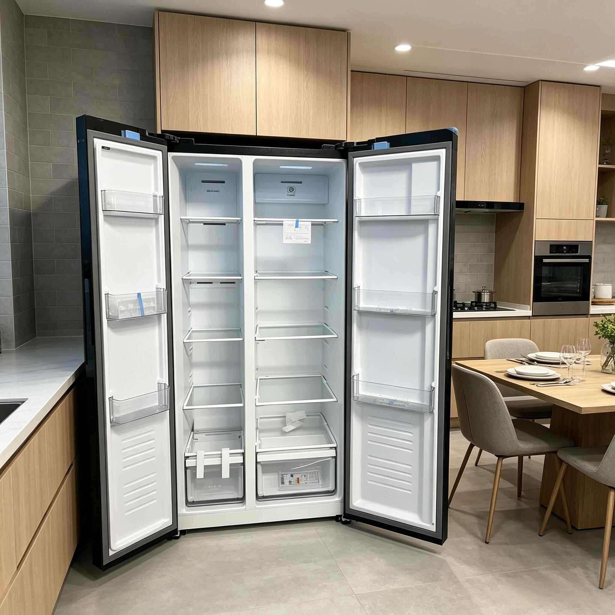 Spacious storage refrigerator
