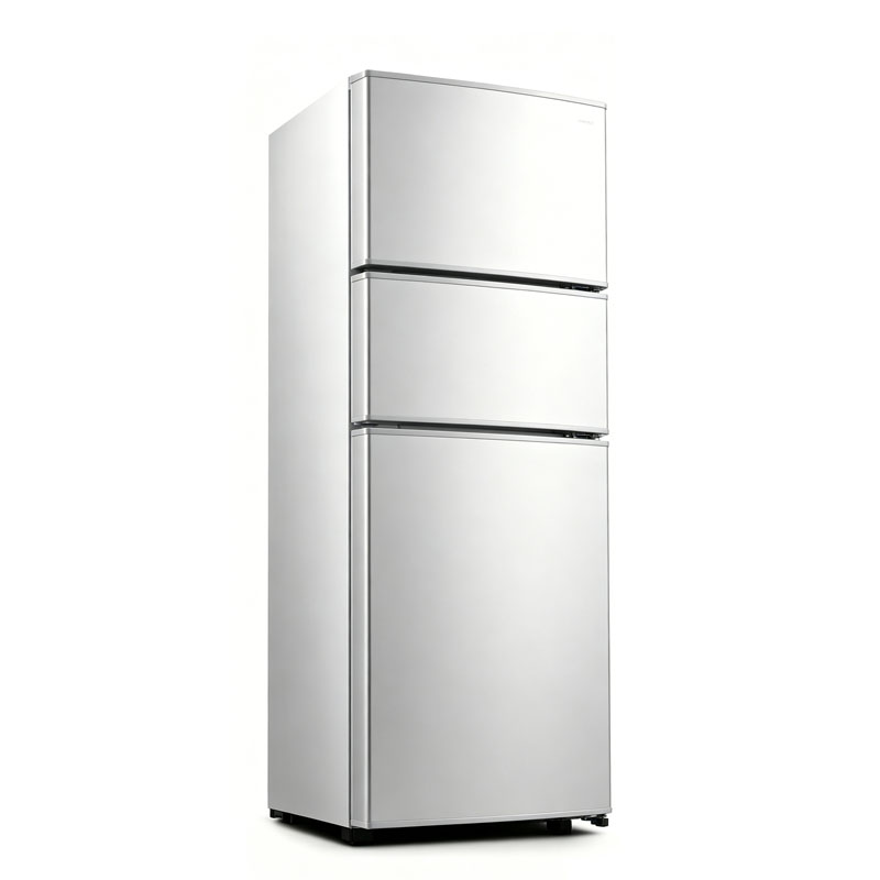 78L‑206L Triple‑Door Fridge | Wholesale Household Three‑Door Refrigerator for Importers