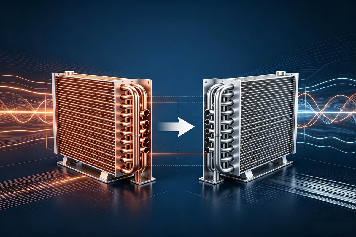 Forming Challenges of Replacing Copper with Aluminum in Heat Exchangers
