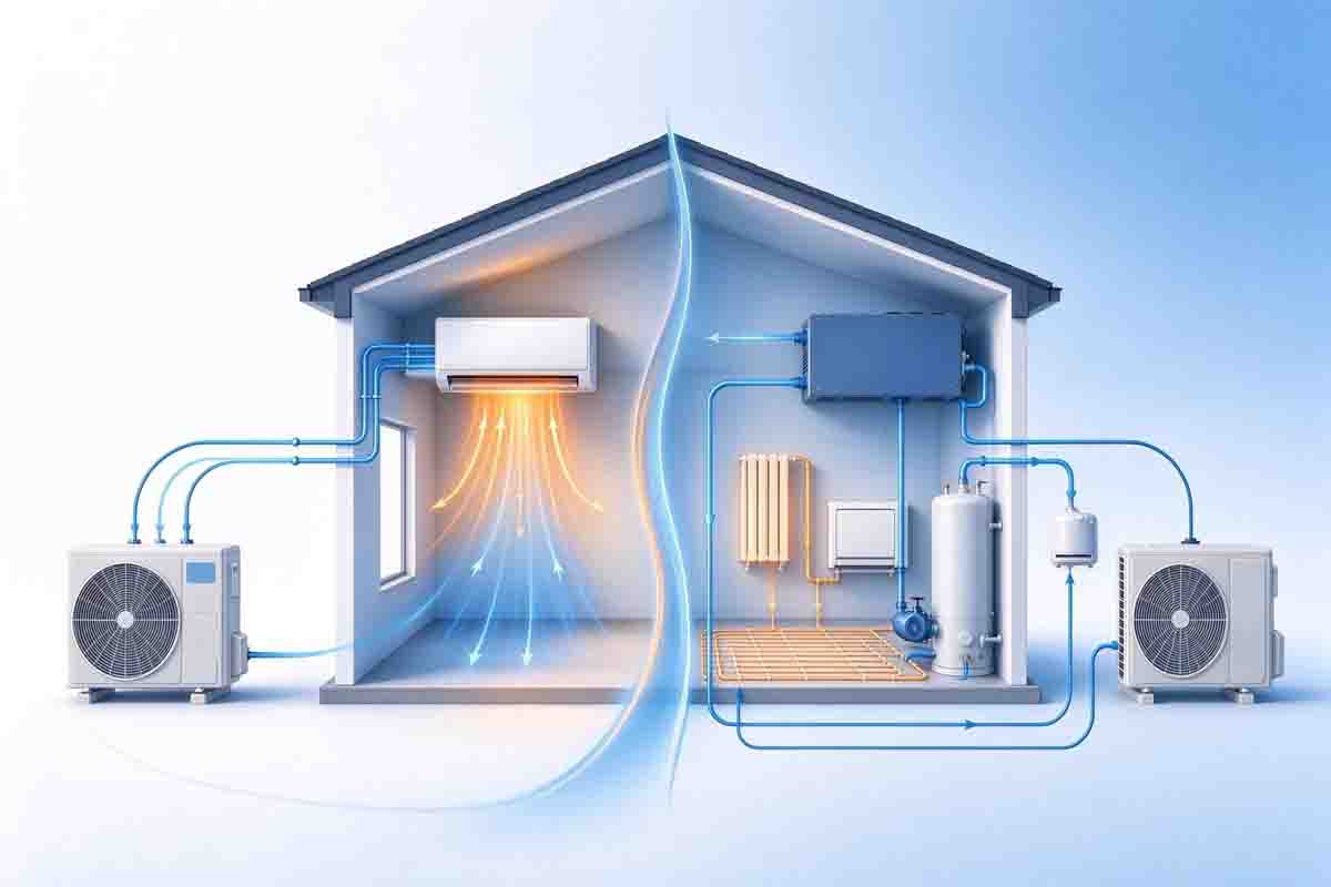 Air-to-Water vs. Air-to-Air Heat Pumps: Which Is Better for Your Market?